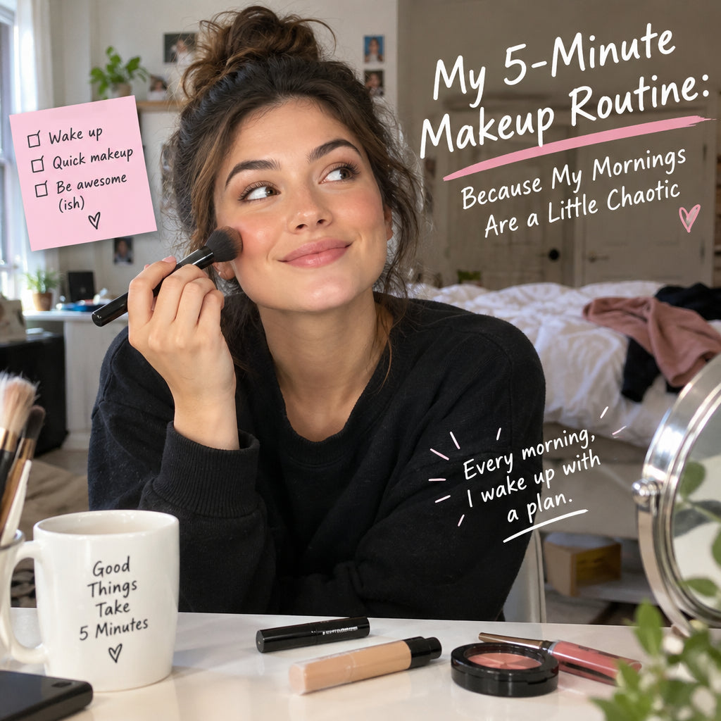 My 5-Minute Makeup Routine: Because My Mornings Are a Little Chaotic